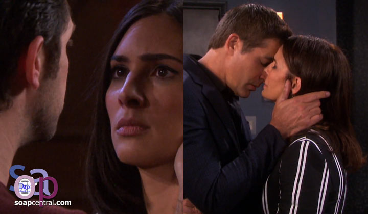 Gabi and Rafe say goodbye